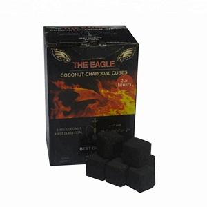 HQHC0025 Hồng Qiang OEM Thiết Kế Mẫu Miễn Phí Cocobrico Cube Than Vỏ Dừa <span class=keywords><strong>Hookah</strong></span> Than Cho Shisha - Product Image 1