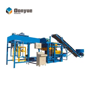 Dongyue QT4-25 מערכת בקרת PLC הידראולי מחיר מכונה לחסום קבלת בטון מוצק