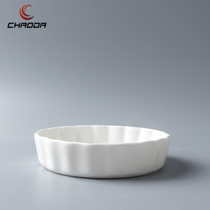 Plat de cuisson <span class=keywords><strong>en</strong></span> céramique <span class=keywords><strong>en</strong></span> <span class=keywords><strong>porcelaine</strong></span> de 13 cm avec motif de chrysanthème, plat rond pour restaurant, cuisson à domicile, pizzas, bonbons, stockage alimentaire - Product Image 4