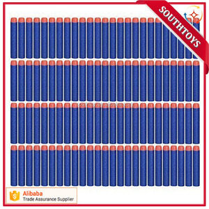 الجملة بندقية الهواء لينة طفل مسدس لعبة إيفا رصاصة 7.2 سنتيمتر عبوة رغوة رصاصة السهام - Product Image 3