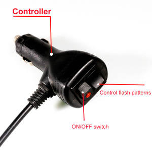 <span class=keywords><strong>Barre</strong></span> lumineuse d'avertissement ambre rouge bleu, support <span class=keywords><strong>de</strong></span> toit magnétique d'urgence, stroboscope, camion <span class=keywords><strong>de</strong></span> <span class=keywords><strong>remorquage</strong></span>, voiture, 13 pouces - Product Image 5