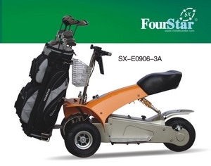 Caddie <span class=keywords><strong>de</strong></span> <span class=keywords><strong>Golf</strong></span> électrique d'<span class=keywords><strong>occasion</strong></span>, 1000w, siège arrière, alimenté - Product Image 6