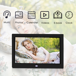 Chất lượng cao 10 \ "Máy tính để bàn LCD quảng cáo Màn hình hiển thị ngân hàng điện sạc điện thoại Khung ảnh kỹ thuật số với chất liệu Acrylic - Product Image 2