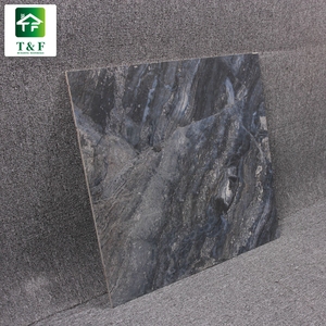 소박한 회색 레트로 전체 유약 도자기 타일 대리석 석고 도자기 바닥 타일 600x600 - Product Image 6
