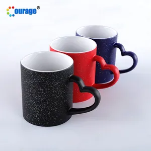 Hot Bán Thăng Hoa Flash Bầu Trời Đầy Sao Ma Thuật Thay Đổi Màu Sắc Mug