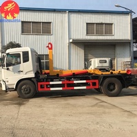 100% tout nouveau camion élévateur hydraulique et conteneur à benne basculante 12cbm à vendre