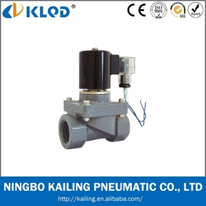 Upvc serie, <span class=keywords><strong>2</strong></span>/<span class=keywords><strong>2</strong></span> vías accionada por piloto pistón valvula solenoide - Product Image 2