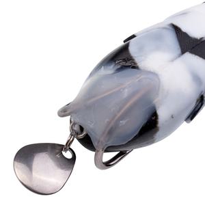 2019 Thiết Kế Mới Mềm Lure Nhân Tạo Bass <span class=keywords><strong>Frog</strong></span> Lure Cơ Thể Mềm Bả Bán Buôn Topwater Lure Trong Kho - Product Image 5