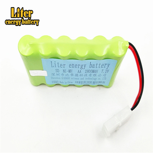 2800 mah 7,2 v wiederaufladbare pack batterie nimh aa nimh batterie ni-mh 7,2 v für fernbedienung elektrische spielzeug werkzeug boot - Product Image 5