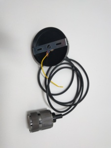 Ngọc trai đen kim loại ánh sáng mặt dây E27 Bóng đèn ổ cắm lampholder dây Bộ - Product Image 3