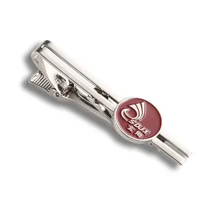 Cuff Links Tie Clips Manufacturer Custom Made Metal Enamel Blank Men's Suit Tie Clip