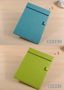 Fornitura produttore di prodotti per ufficio di dimensioni A4 in pelle per scrivere appunti in pelle trattato cartella firmata per ufficio - Product Image 6