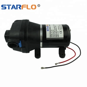 STARFLO 12,5 LPM 35PSI elektrische selbstansaugende marine RV meer mini wasser pumpe preis liste/motor wasserpumpe für boot