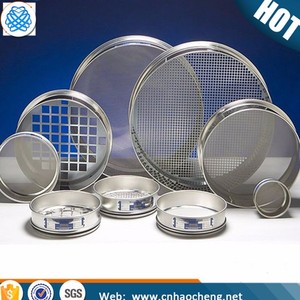 100 200 Mikron Mesh Tepung Beras Saringan Stainless Steel Tes Tanah Saringan