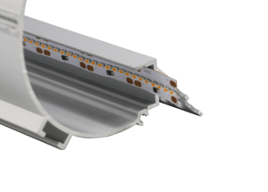 Profil en <span class=keywords><strong>aluminium</strong></span> LED de type <span class=keywords><strong>U</strong></span> pour cloison sèche AL-D34 et éclairage LED Al6063 pour la cuisine, éclairage mural encastré - Product Image 6
