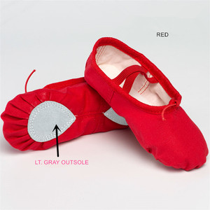 Venta al por Mayor de Fábrica: Zapatos Planos de Ballet para Niñas, Color Rosa Intenso, Parte Superior de Lona, Suela de Gamuza - Product Image 4