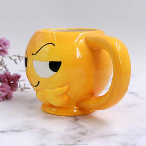 Precio <span class=keywords><strong>de</strong></span> fábrica moderna taza emoji taza <span class=keywords><strong>de</strong></span> té <span class=keywords><strong>de</strong></span> cerámica fabricantes con oem y odm aceptable - Product Image 4