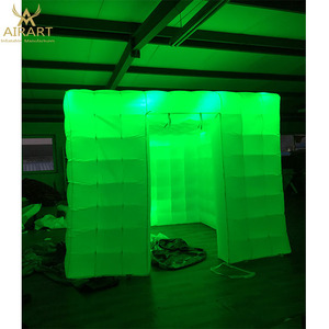 Publicité gonflable 2021 Portable <span class=keywords><strong>Rubiks</strong></span> <span class=keywords><strong>Cube</strong></span> Thème <span class=keywords><strong>Photo</strong></span> Booth Shell - Product Image 3