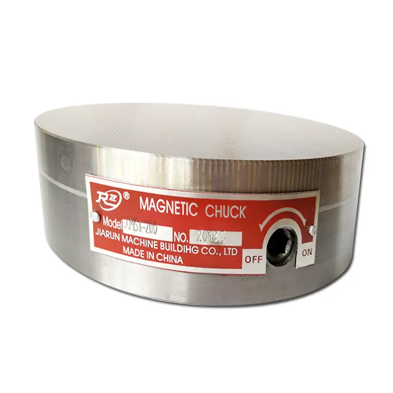 Runde oberfläche grinder magnetspannplatte/Permanent Magnetspannplatte/Runde micro pitch permanent magnetische chuck 160mm
