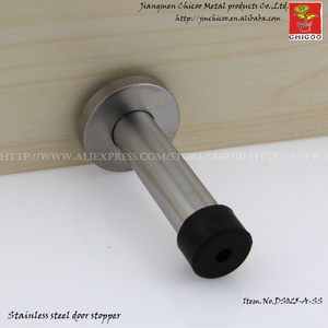 Kak — butoir de <span class=keywords><strong>porte</strong></span> murale en acier inoxydable, protection <span class=keywords><strong>pour</strong></span> salle de bains - Product Image 2