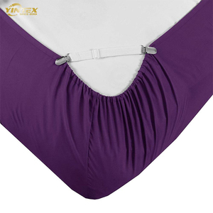Microfibra hoja de cama juegos de <span class=keywords><strong>funda</strong></span> nórdica con 1 CM o 2 CM en relieve rayas <span class=keywords><strong>Hotel</strong></span> juegos de ropa de cama - Product Image 1