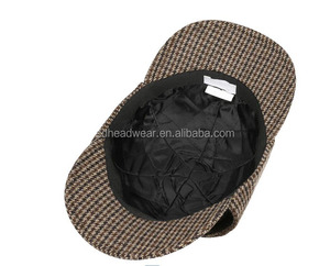 Gorra de Pata de Gallo, Estilo Detective, Doble Visera, Personalizada, Gorras de Béisbol de Corte Bajo - Product Image 4