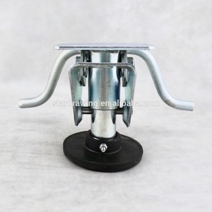 SS Lenkrolle mit Bodenverriegelung 4 5 6 8 Zoll im japanischen Stil - Product Image 5