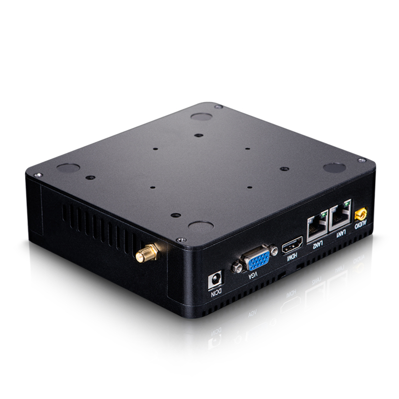 XCY client léger pas cher Double RS232 Double Lan celeron J1900 Windows10/Linux sans ventilateur mini pc