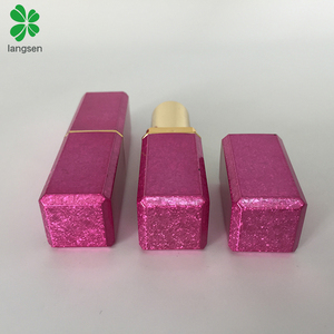 Tubes de rouge à lèvres carré<span class=keywords><strong>s</strong></span> couleur florale, vide, rose, pour maquillage cosmétique, conteneurs de baume à lèvres, 50 pièces - Product Image 6