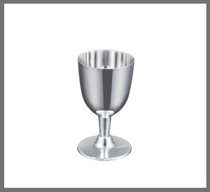 Gobelet <span class=keywords><strong>à</strong></span> <span class=keywords><strong>vin</strong></span> en plastique revêtu argent, <span class=keywords><strong>verre</strong></span> <span class=keywords><strong>à</strong></span> <span class=keywords><strong>vin</strong></span> rouge <span class=keywords><strong>jetable</strong></span> ml - Product Image 2