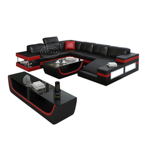 Canapé plat en cuir véritable, meubles inclinants, vente en gros en chine - Product Image 2