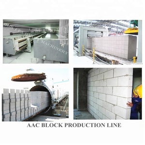 Macchina per blocchi di cemento espanso macchina per blocchi a Gas leggera linea di produzione di pannelli Aac BlockALC - Product Image 2