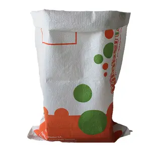 Prix de sac de riz 25 kg acas de arroz pour emballage pp tissé sac fabricants
