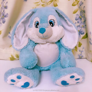 Thỏ Nhồi Bông Dễ Thương Với Khóa Kéo Và Pods Có Thể Tháo Rời Thêu Đồ Chơi Sang Trọng - Product Image 4