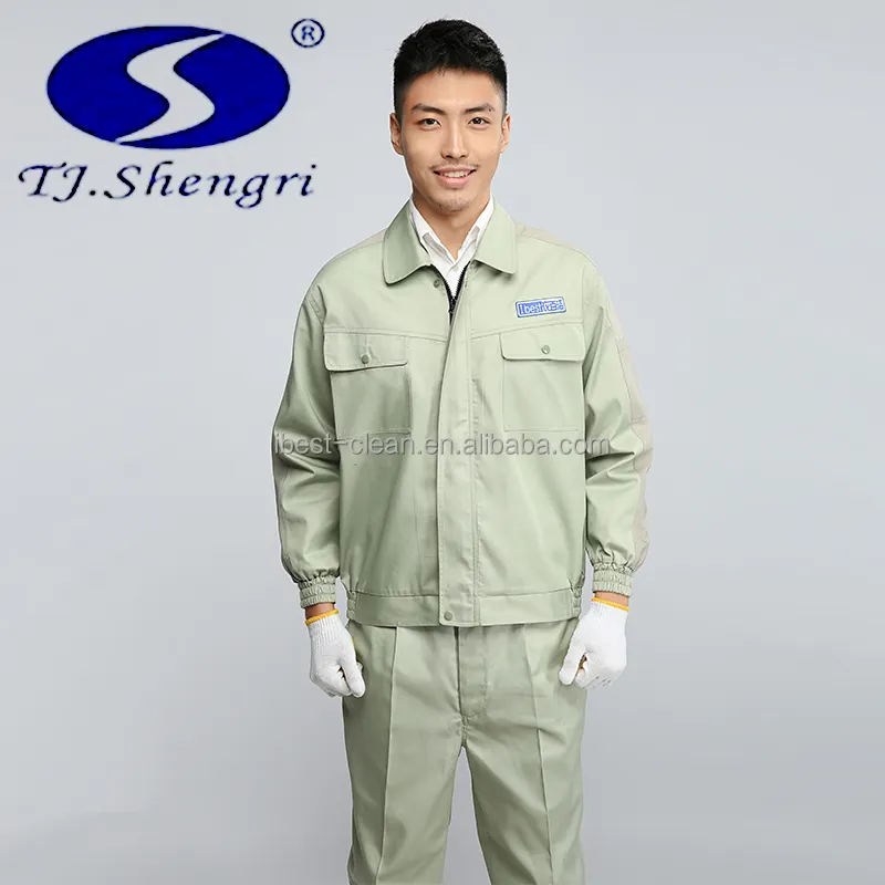 Workwear Emniyet Anti-statik Çalışma ceketler pantolon tulum