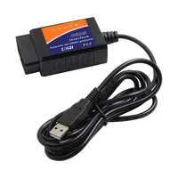 미니 OBD2 USB 코드 리더 V1.5 OBD II ELM327 USB 인터페이스 진단 스캐너 obd2 elm 327 obd 스캐너