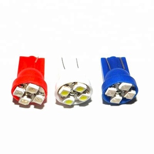 Xe tự động dẫn <span class=keywords><strong>T10</strong></span> 4 SMD <span class=keywords><strong>1210</strong></span> 3528 W5W 194 168 501 trắng màu xanh vàng màu xanh lá cây DC 12V bảng điều khiển đèn nội thất thay thế phổ quát - Product Image 3