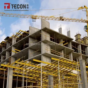 Tecon h20 sistema de feixe de madeira, flexível de formar de concreto montar múltiplos feixes para construção de edifícios comercial