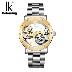 Orologio da Polso Meccanico Automatico Scheletrato IK Colouring 98393G da Uomo, Lusso con Cassa Trasparente, Relogio Masculino - Product Image 2
