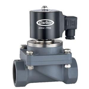 UPVC 耐酸碱盐水 1/2 英寸防腐电磁阀 耐腐蚀 - Product Image 3