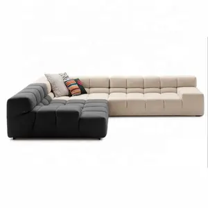 Fabric Modern Sectional Sofa Set Couch fashion Sofa Sets Modern Furniture Living Room mario bellini sofa