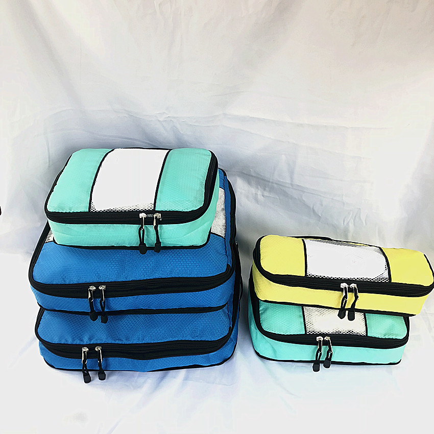 Рекламные уличные компрессионные кубики из полиэстера с ручкой