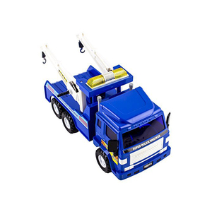 Camión de Remolque de Juguete de Policía, Grande y Resistente, para Niños, con Fricción, Ganchos Dobles, Material Plástico, Escala 1:64 - Product Image 3