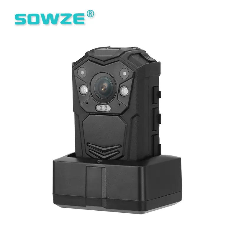 A7 1080 P Gece Görüş GPS Konum 16G Polis Vücut Yıpranmış Kameralar ile Kolluk için Opsiyonel Harici Kamera
