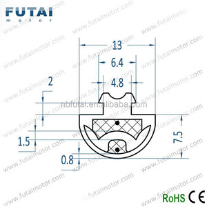 Fs-39 Futai cao su an toàn cạnh - Product Image 5