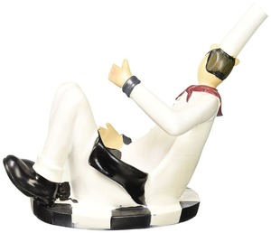 Resin <strong>Chef</strong> Holding <strong>Wine</strong> Design <strong>Bottle</strong> <strong>Holder</strong>