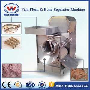 Machine à séparer les os de poisson, éplucheur à crevettes, de viande et d'os de poisson, appareil industriel - Product Image 2