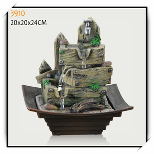 2017 fuentes de agua de mesa polyresin, resina fuente de agua interior, polystone buda mini fuente - Product Image 5