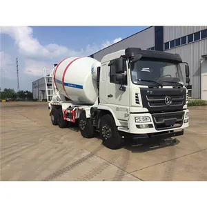 Shacman 12m3 8*4 Diri Memuat Truk Mixer Beton