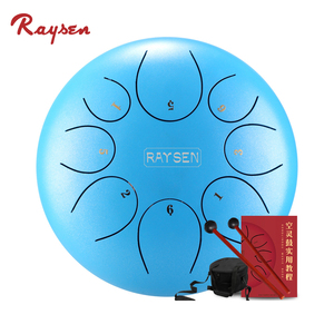 <span class=keywords><strong>Tambour</strong></span> à langue en acier Raysen, nouveau design, <span class=keywords><strong>tambour</strong></span> pan pour la thérapie musicale, <span class=keywords><strong>tambour</strong></span> à langue en acier de 10 pouces - Product Image 3